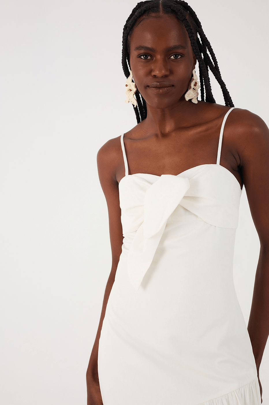 Cotton Ruffle Dress
