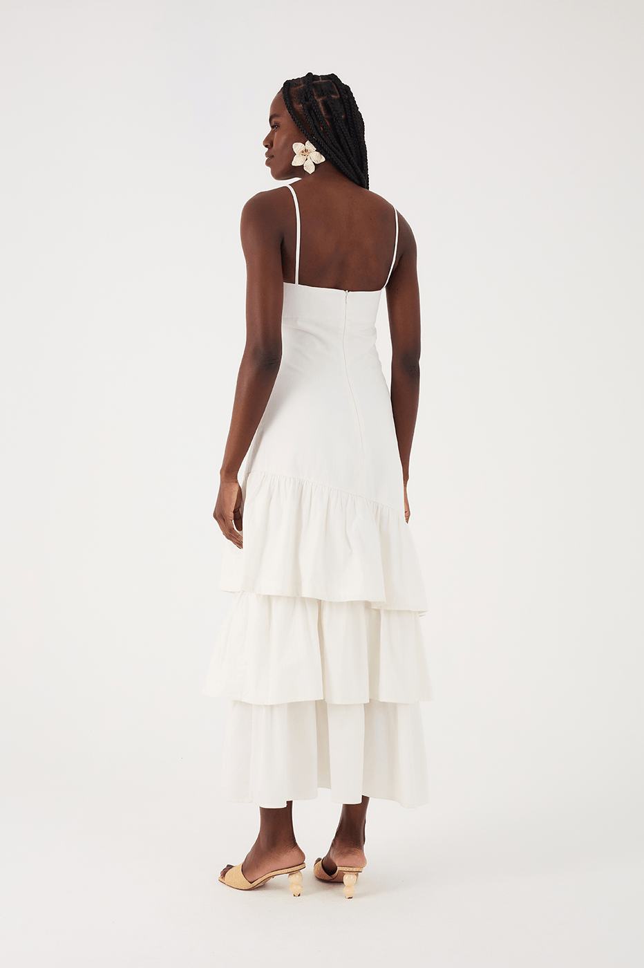 Cotton Ruffle Dress