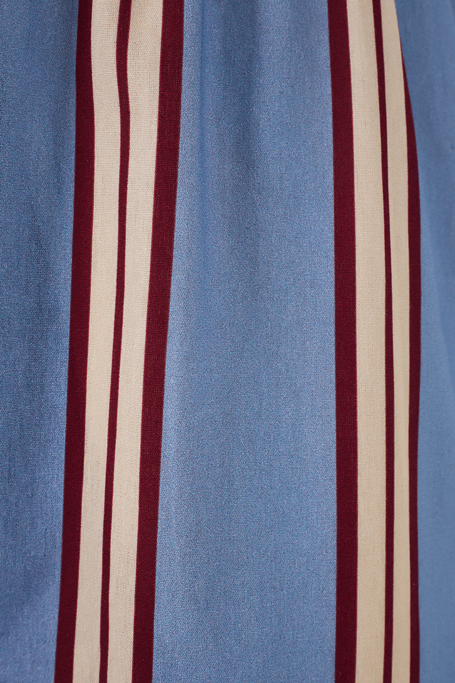 Blue Mirante Crop Top And Maxi Skirt Matching Set