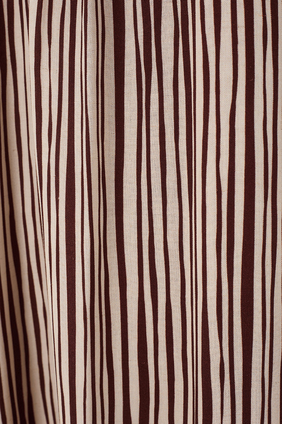 Brown Leme Halter Neck Cambric Maxi Dress