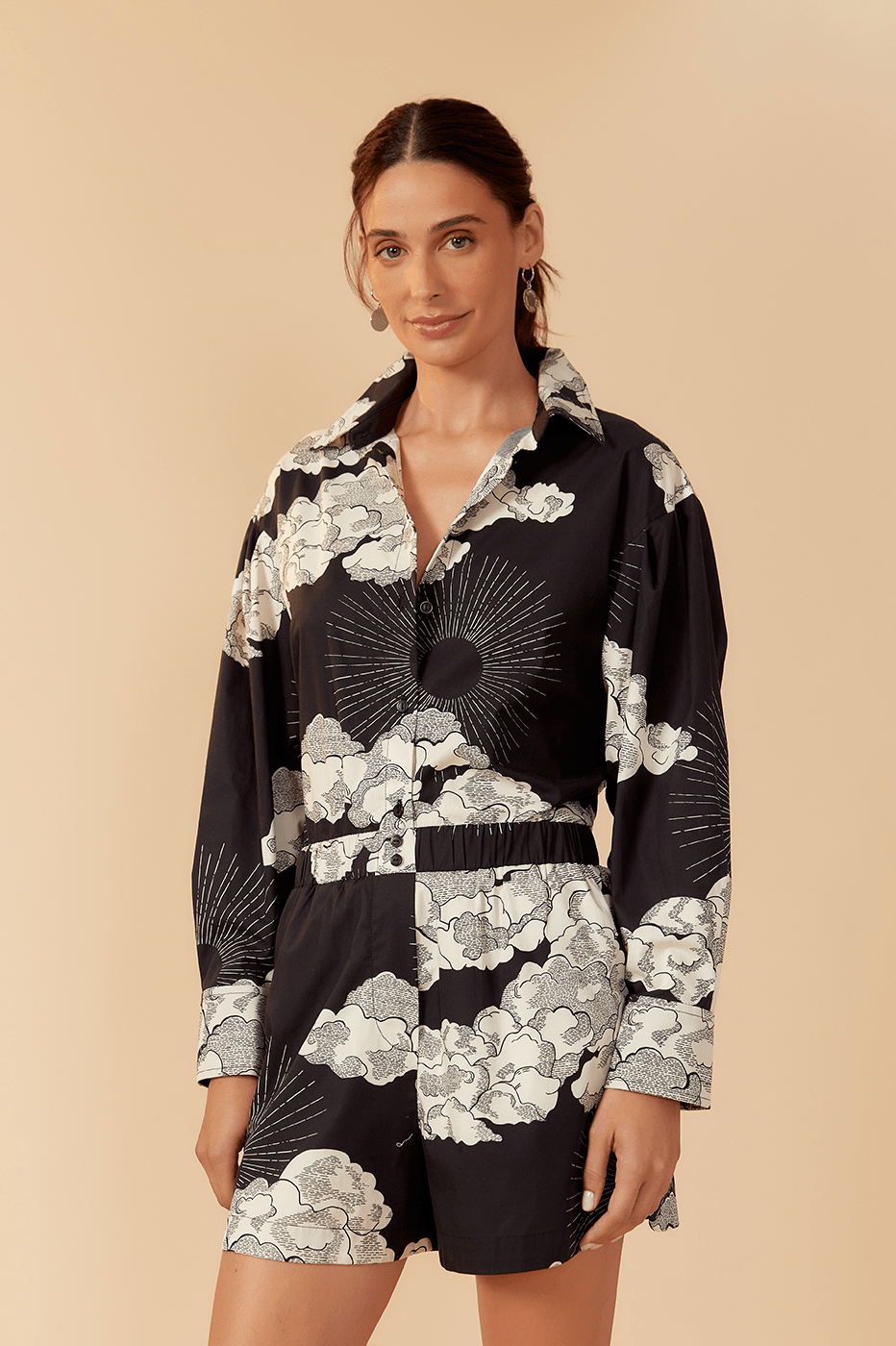 Sky Print Shirt_1