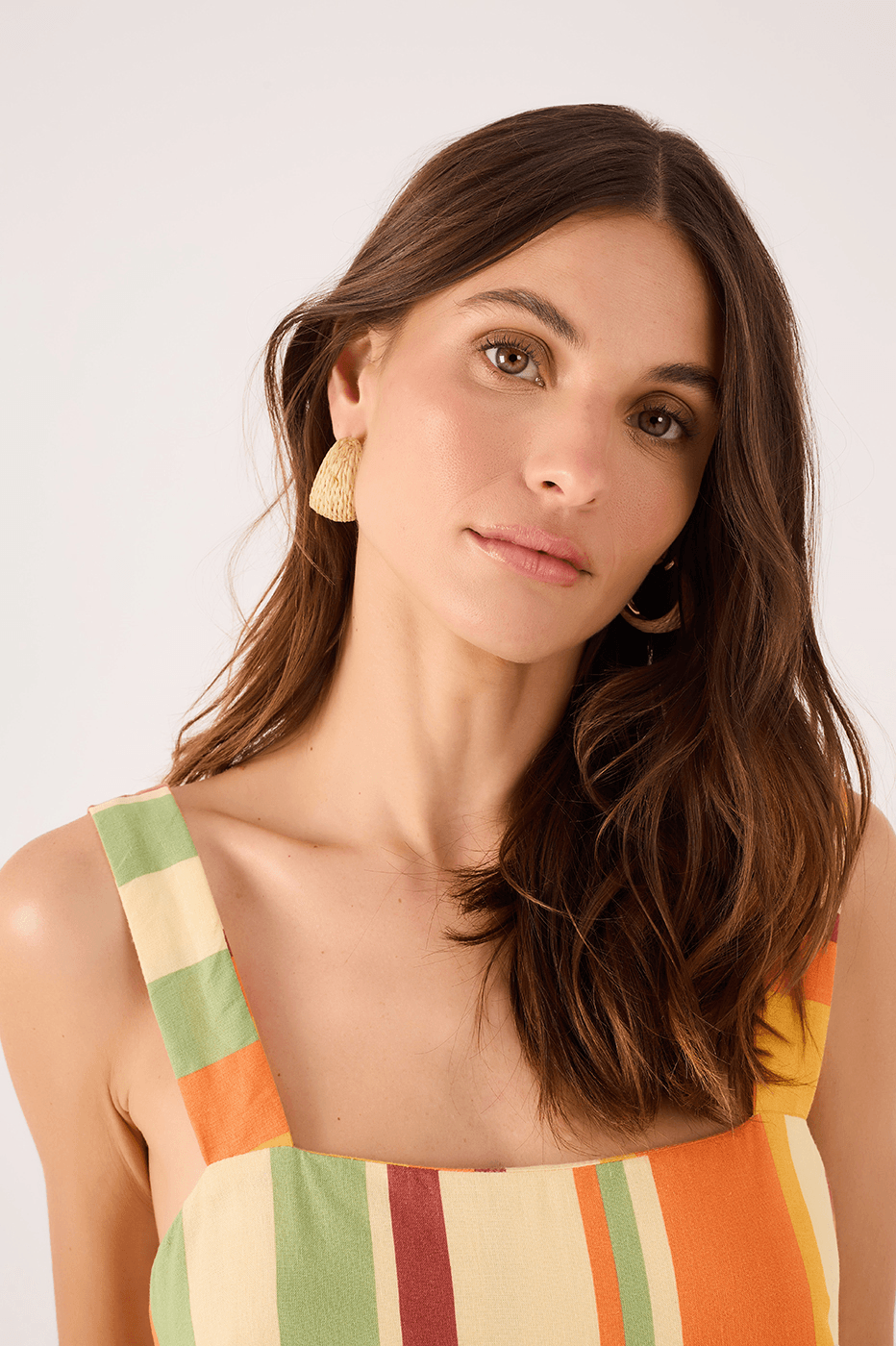 Linen Tunic In Calm Print_4