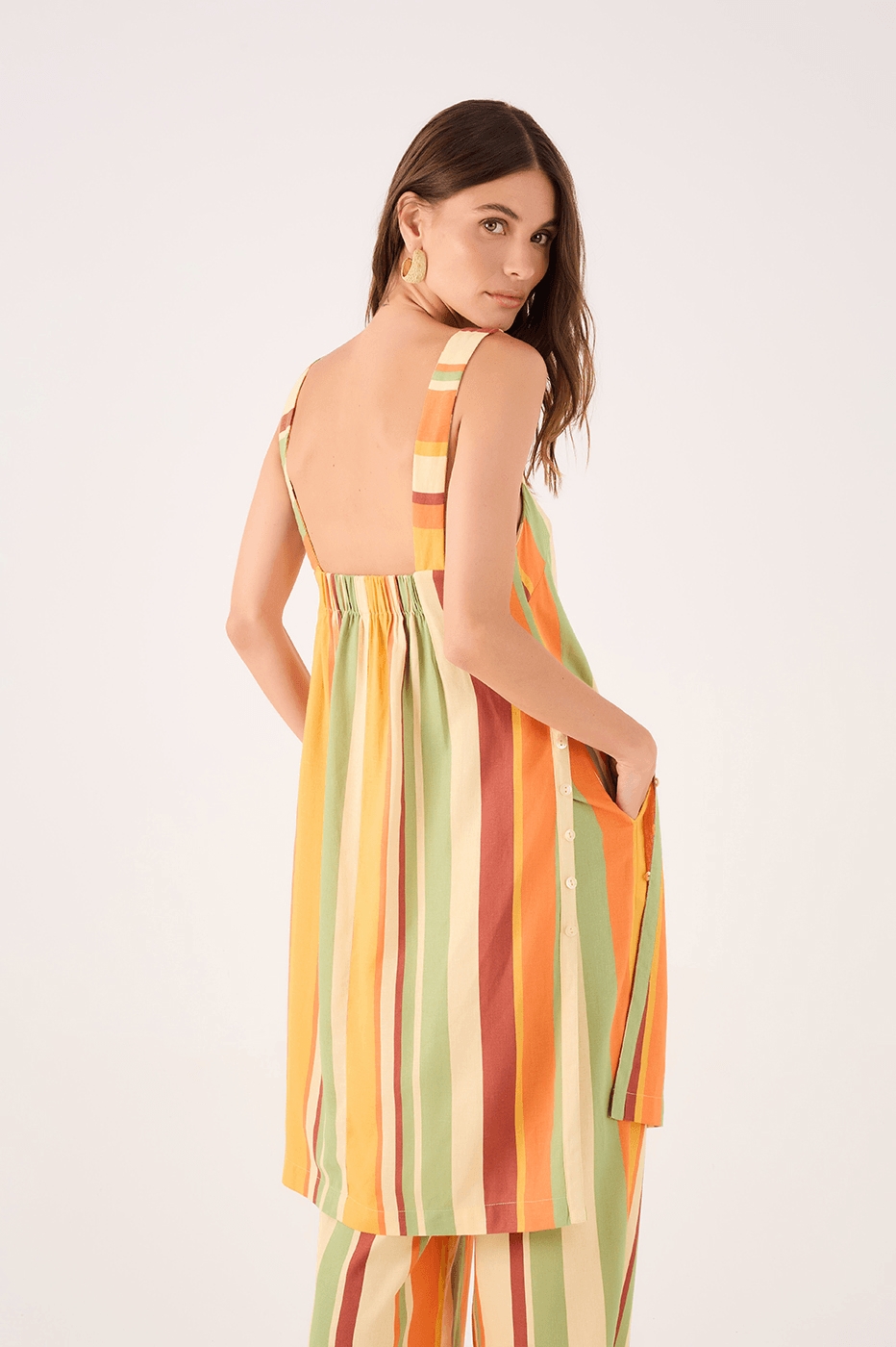 Linen Tunic In Calm Print_5