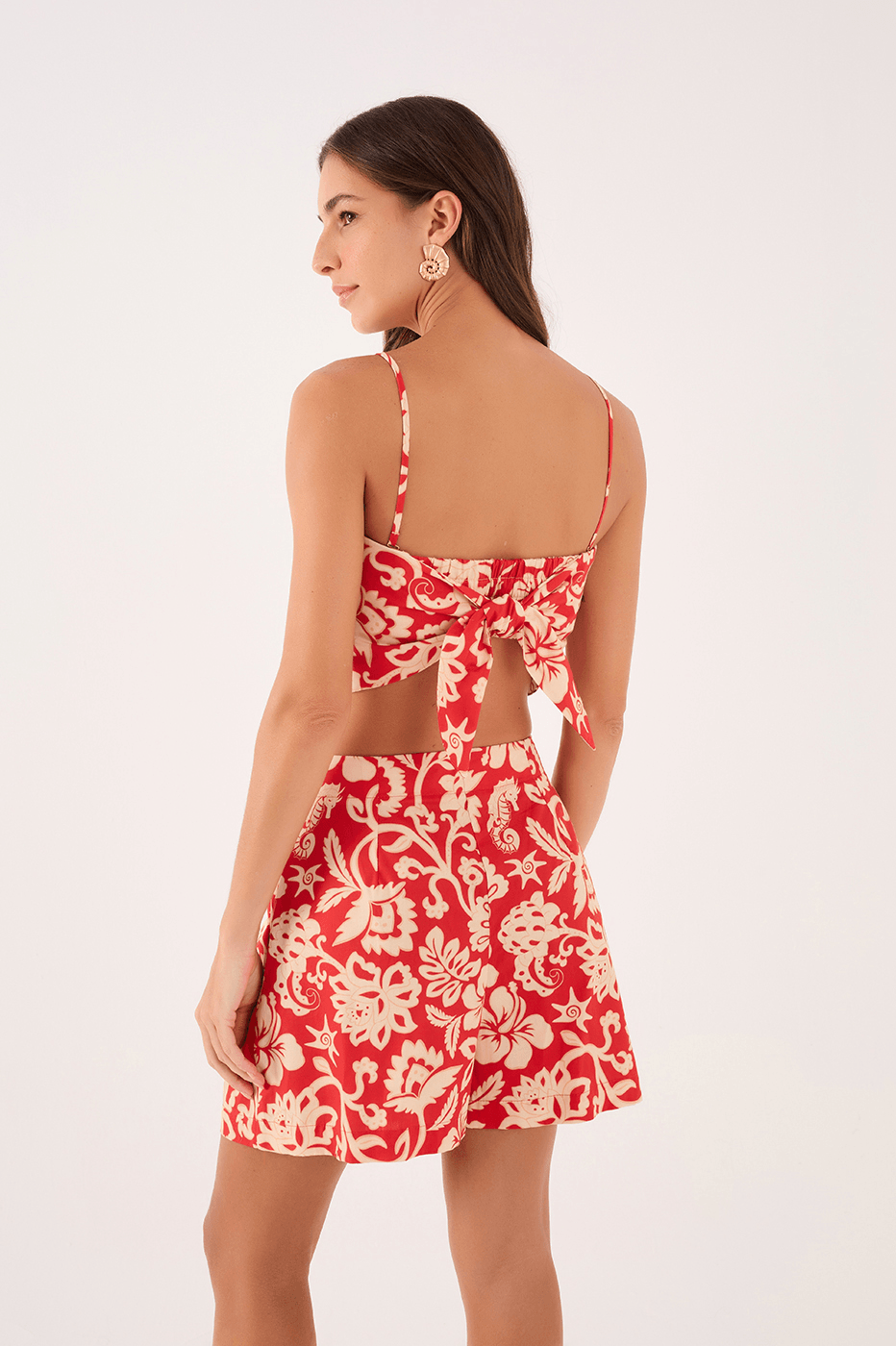 Veraneio Print Scarf Blouse_4