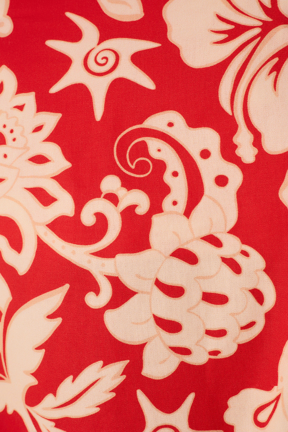 Veraneio Print Scarf Blouse