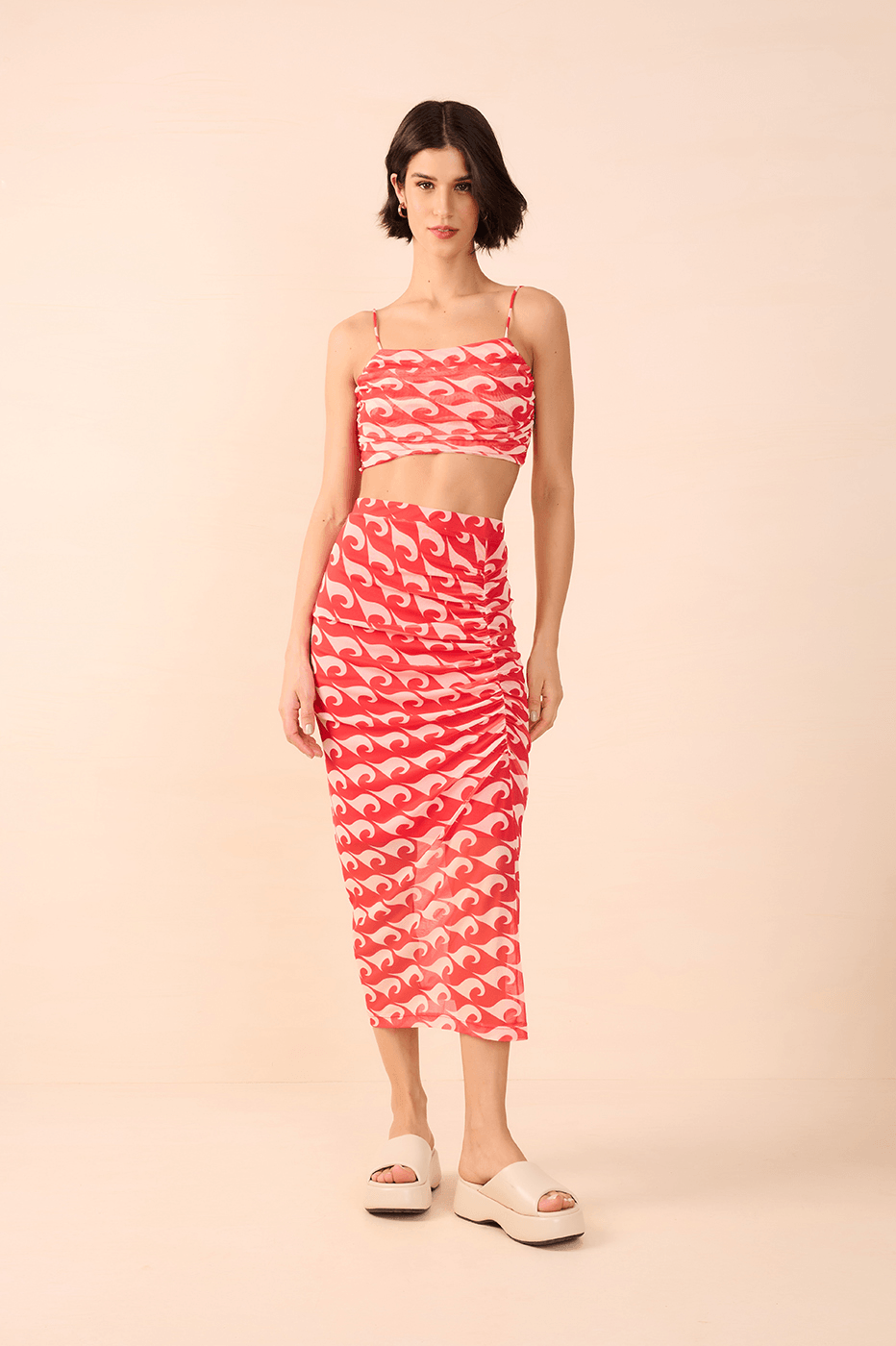 Wave Mesh Crop Top_1