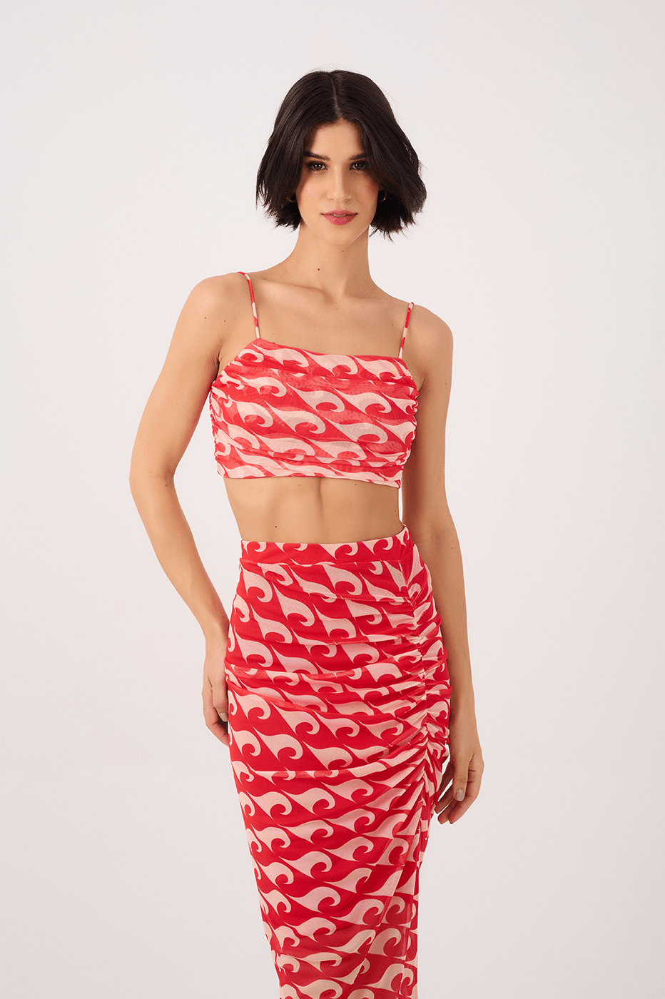 Wave Mesh Crop Top_3
