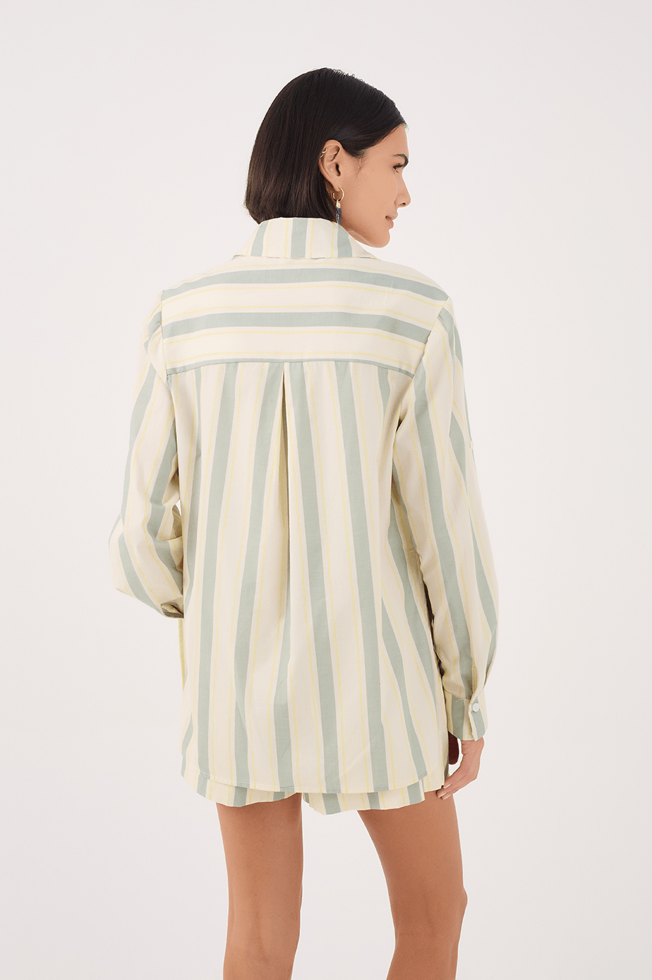Ostra Stripe Print Shirt