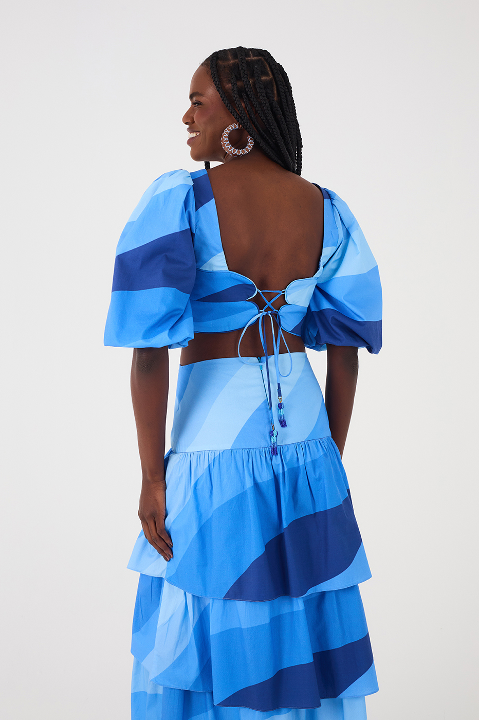 Top Sleeve Print Waves_7