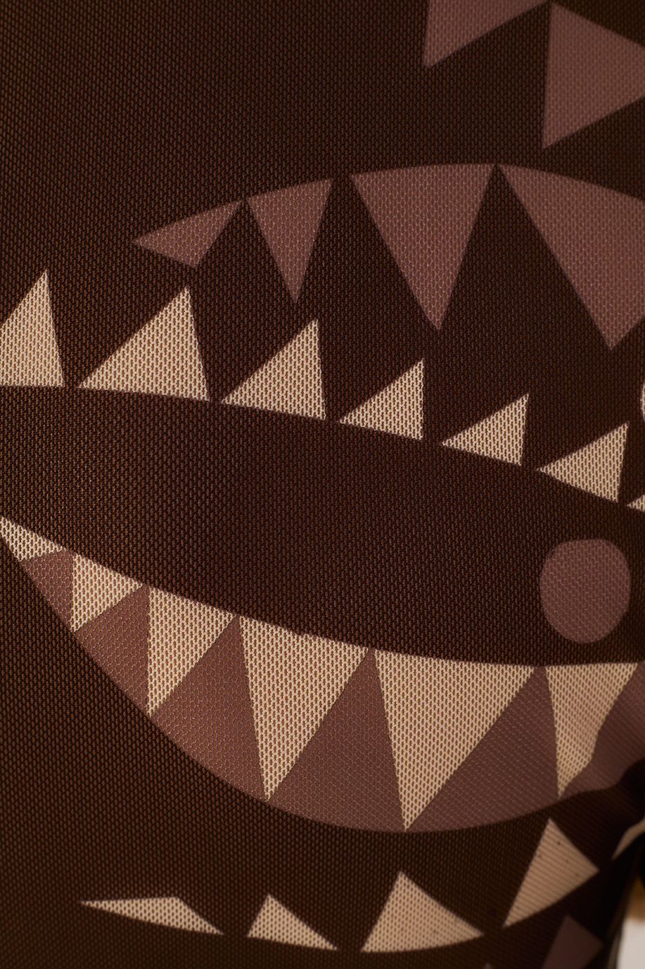 Brown Coqueiral Crew NeckTulle Blouse_6