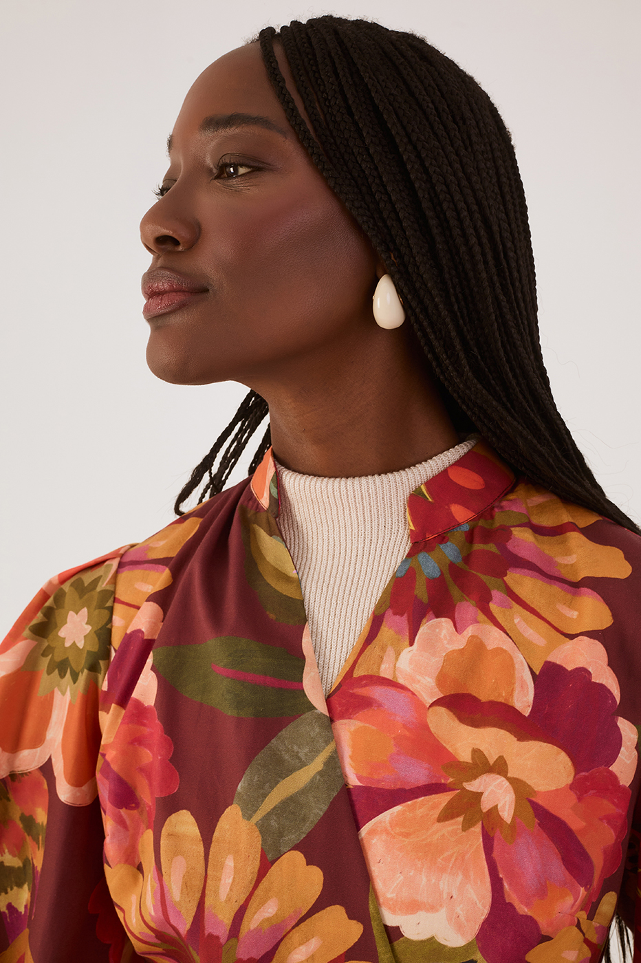 Garden Wrap Blouse
