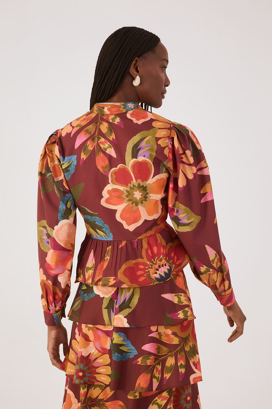 Garden Wrap Blouse