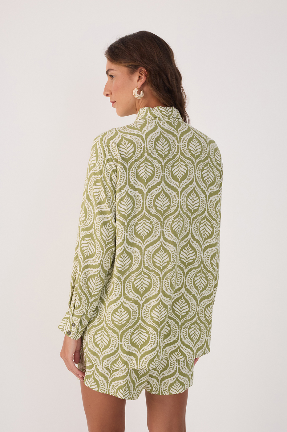 Camisa Crepe Print Jardim_6