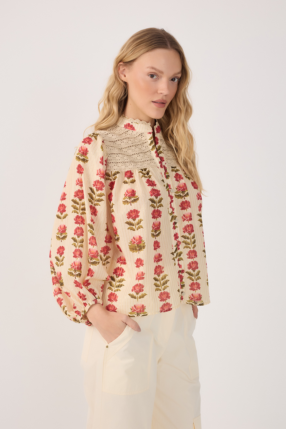 Lurex Camélia Print Tunic_3