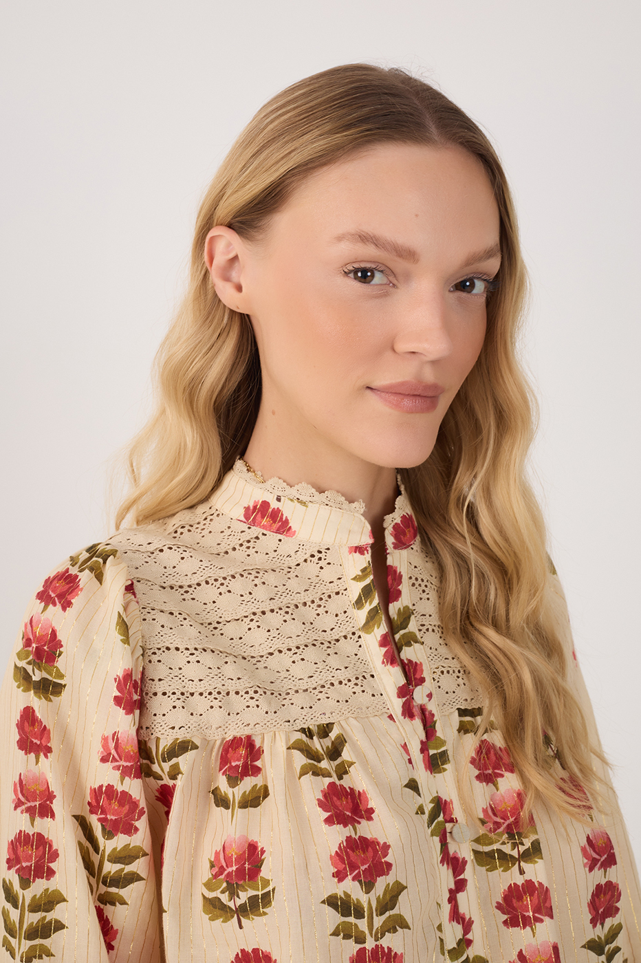 Lurex Camélia Print Tunic_4