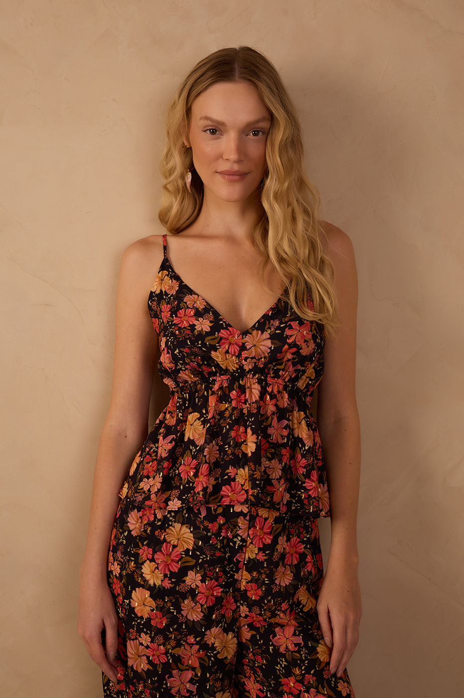 Lurex Print Encontro Top_1