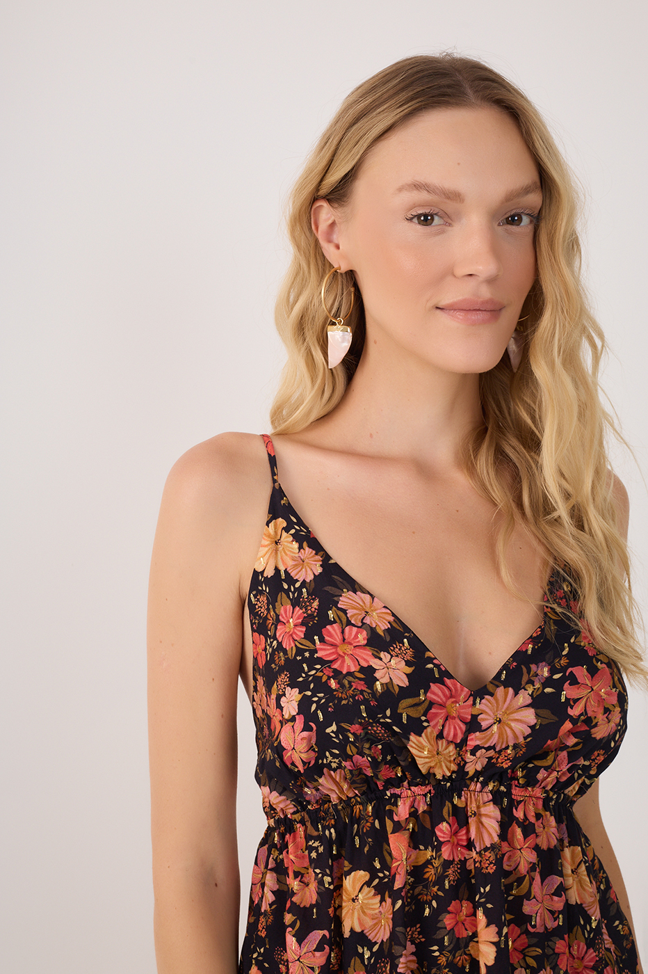 Lurex Print Encontro Top