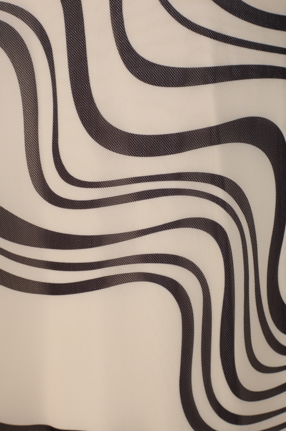 Fluir Print Tulle Blouse