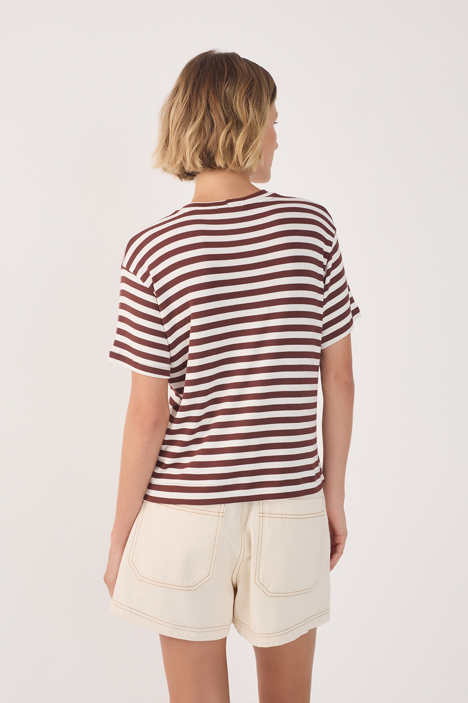 T-shirt Estampa Listra Cedro