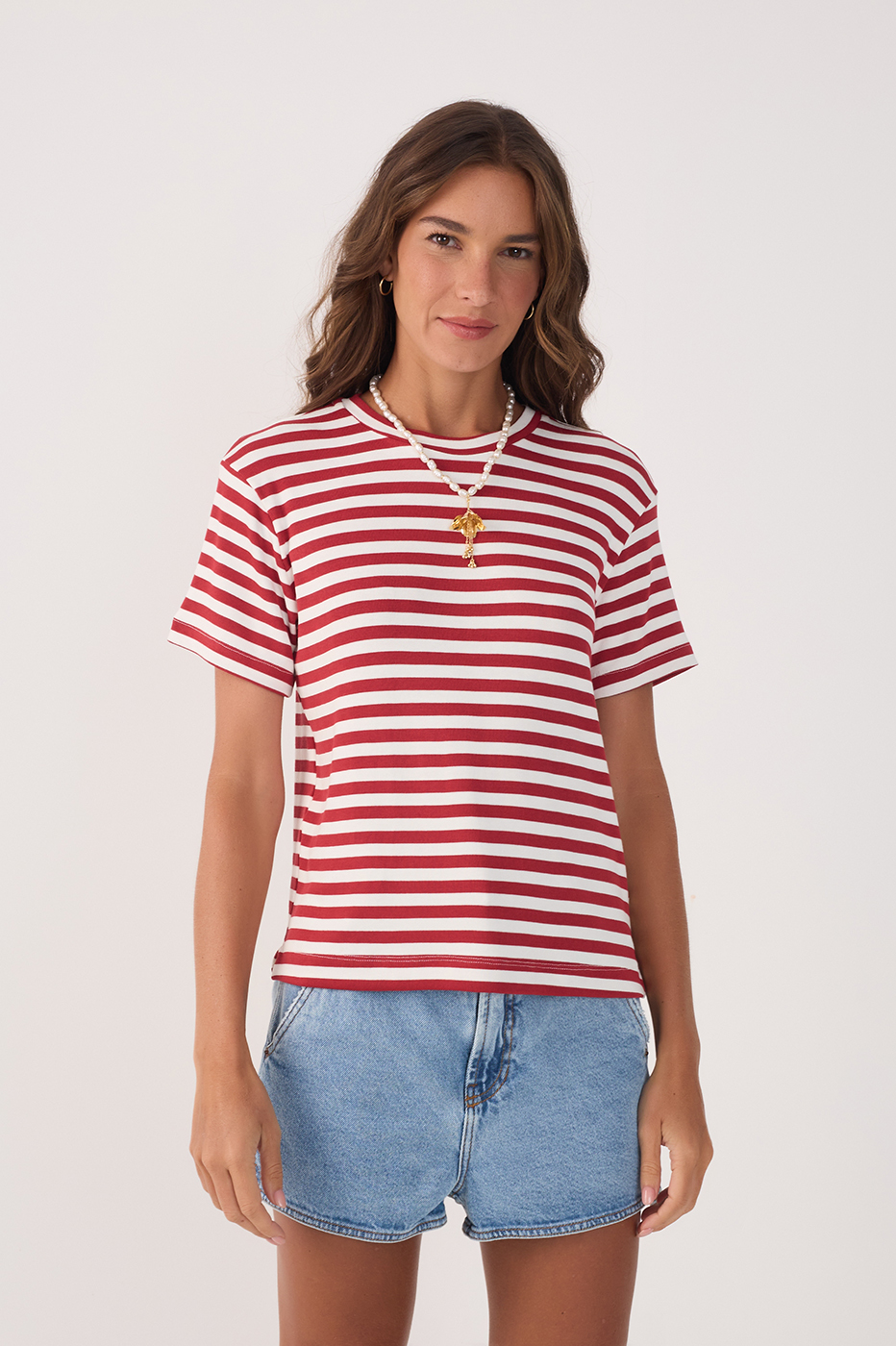 T-shirt Estampa Listra Entardecer