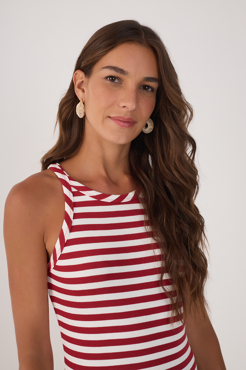 Listra Entardecer Print Top
