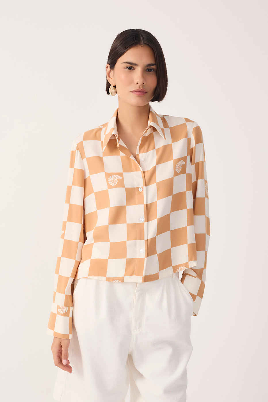 Camisa Print Jogo de Conchas