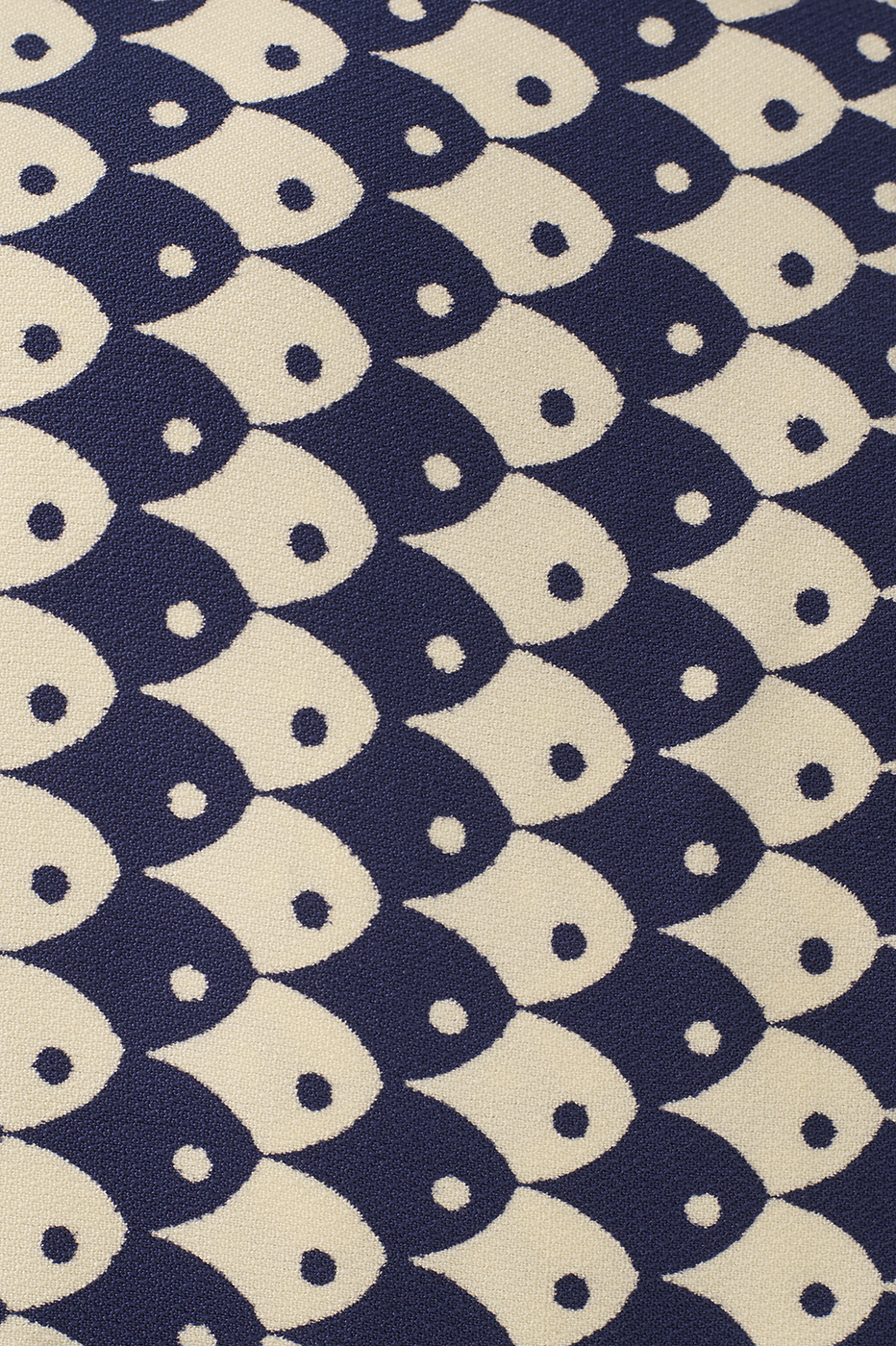 Blue Escama Collared Buttoned Shirt_7