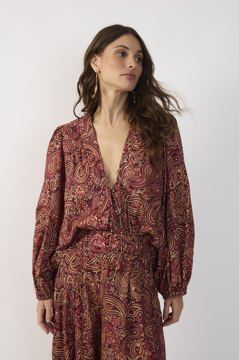 Noite de Inverno Print Tunic_2