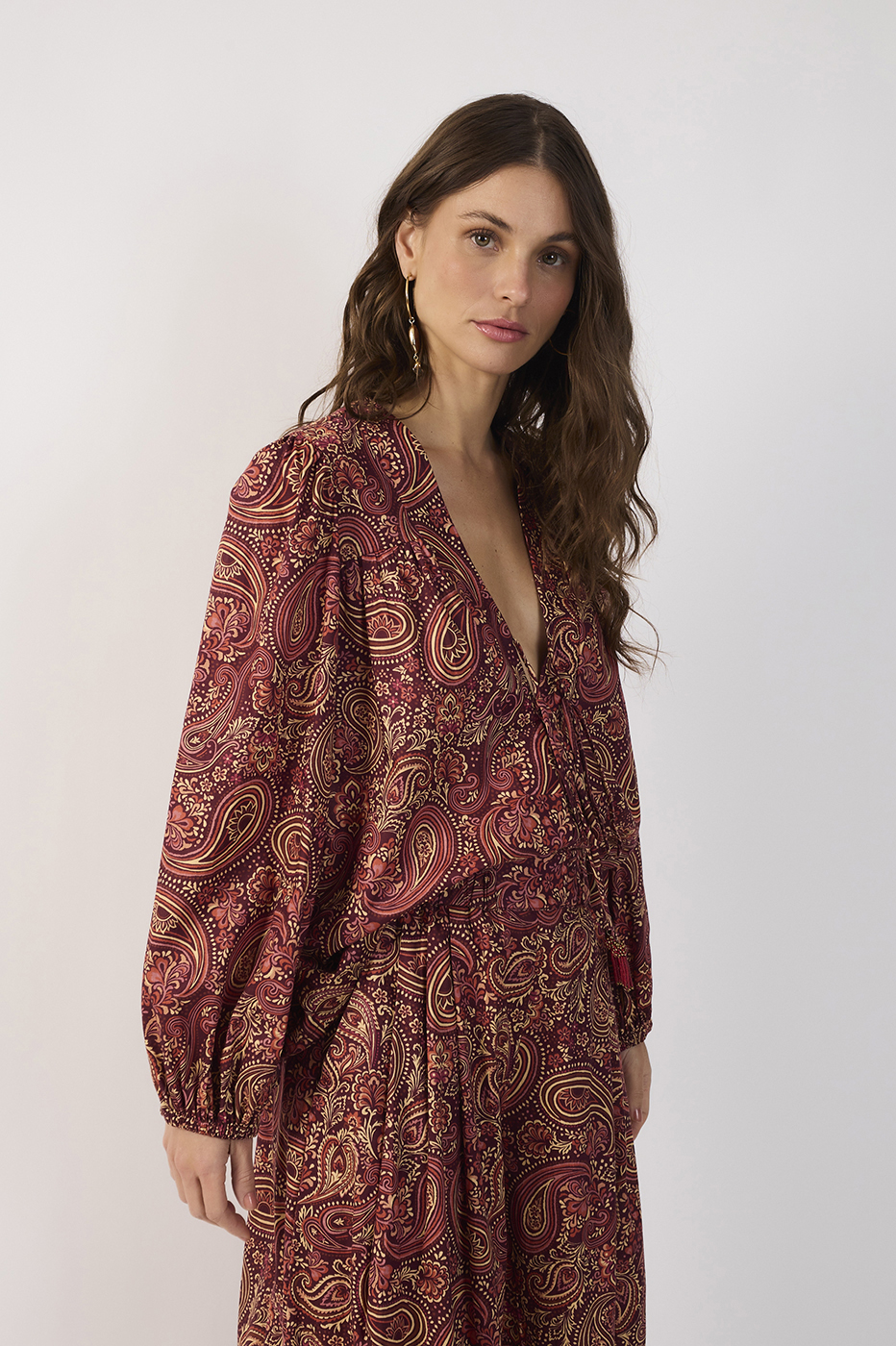 Noite de Inverno Print Tunic_3