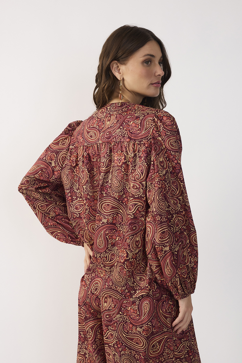 Noite de Inverno Print Tunic_5