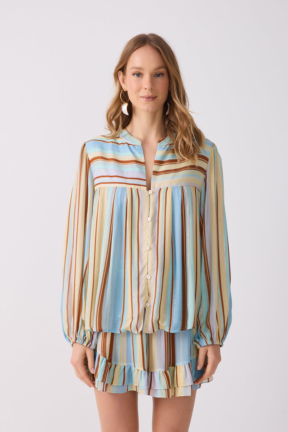 Tunic Lurex Print Listra Céu_3