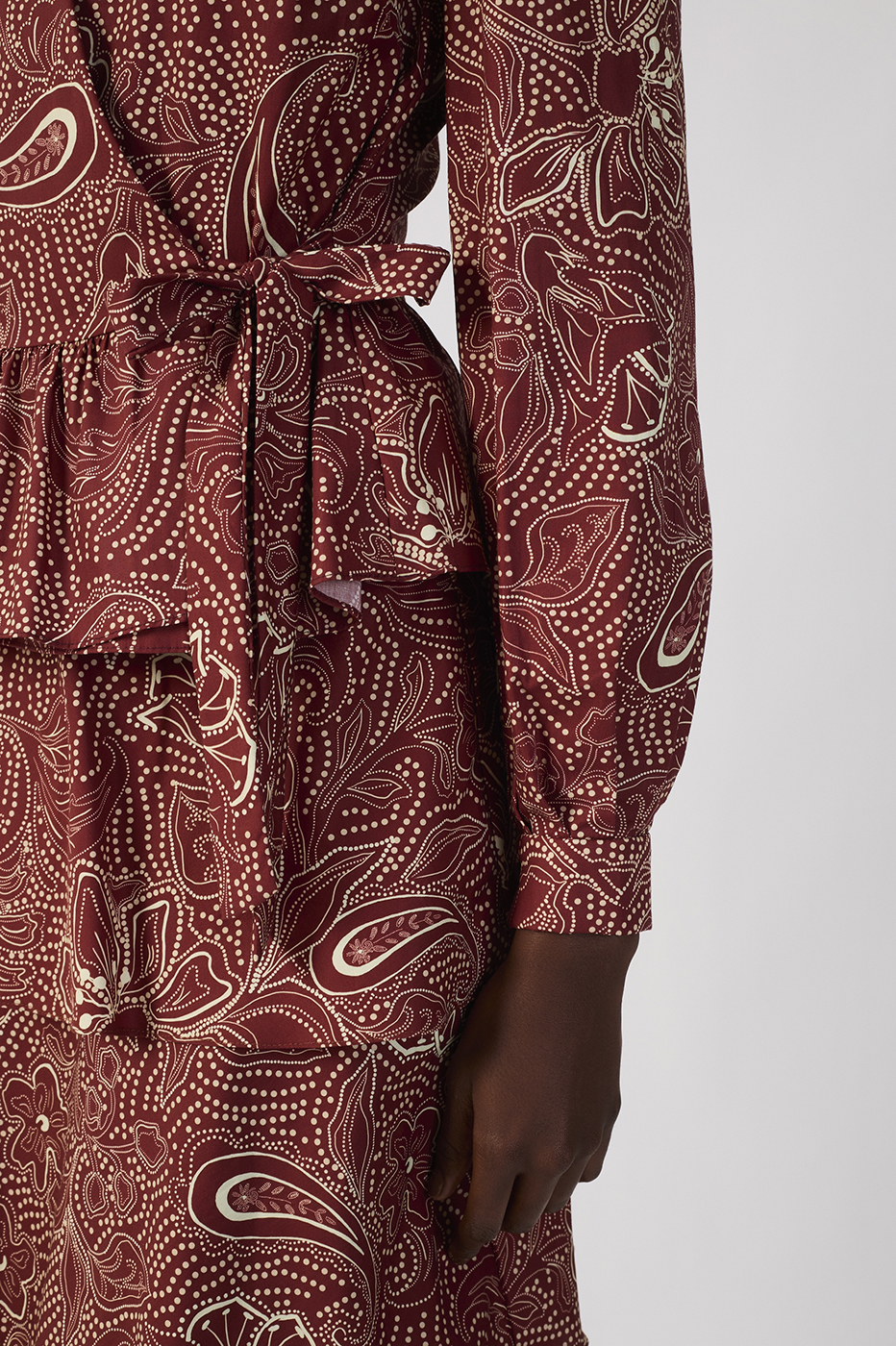 Wrap Crepúsculo Print Blouse_5