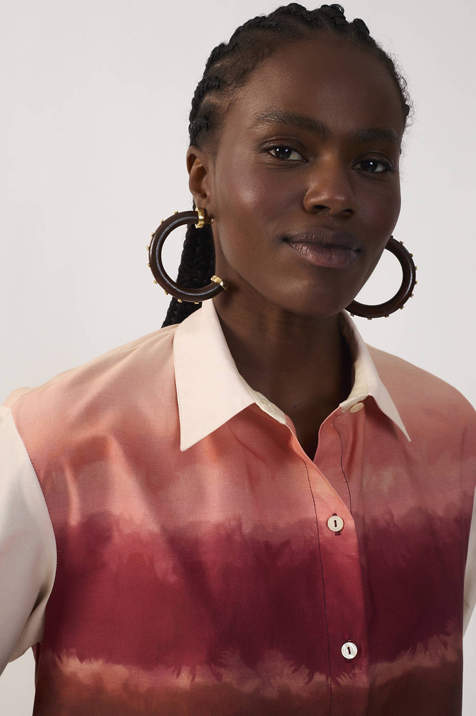 Multicolor Collared Buttoned Shirt_4