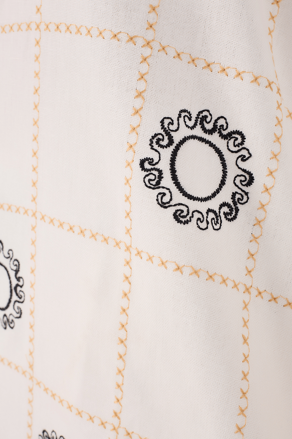 Sun-Embroidered Linen Shirt_6