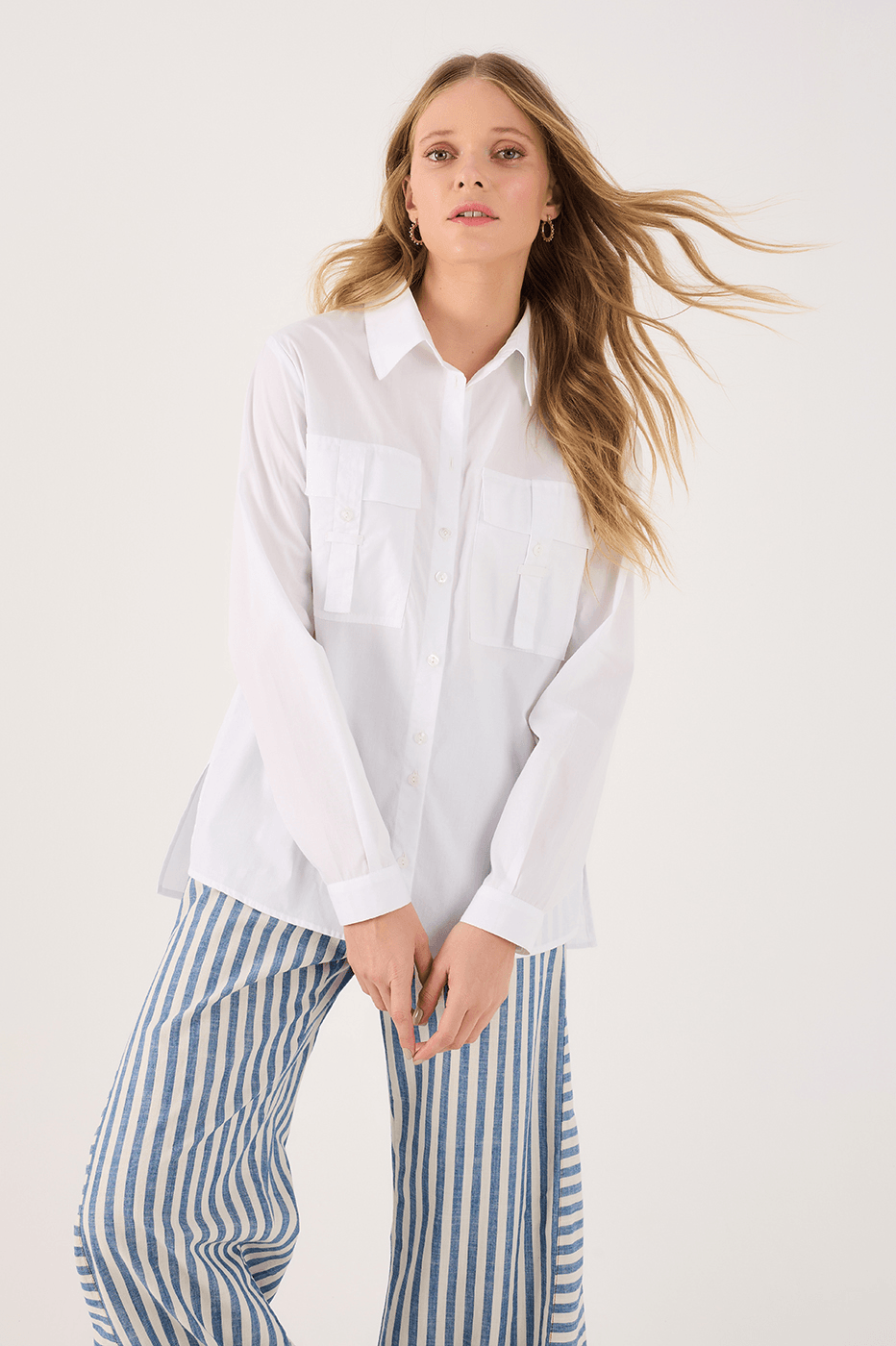 Cotton Pocket Shirt_3