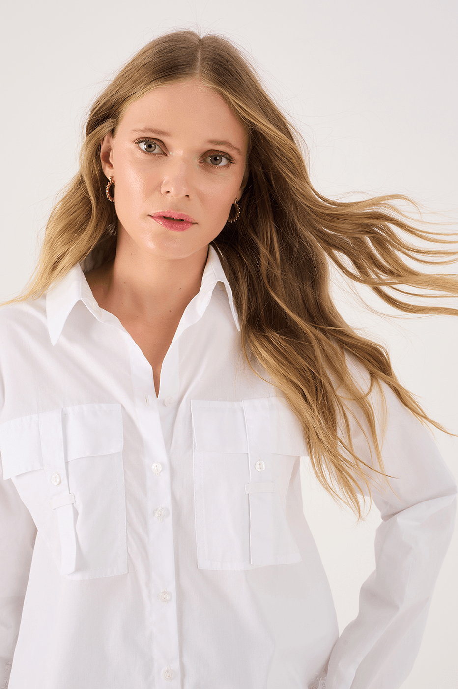 Cotton Pocket Shirt_4