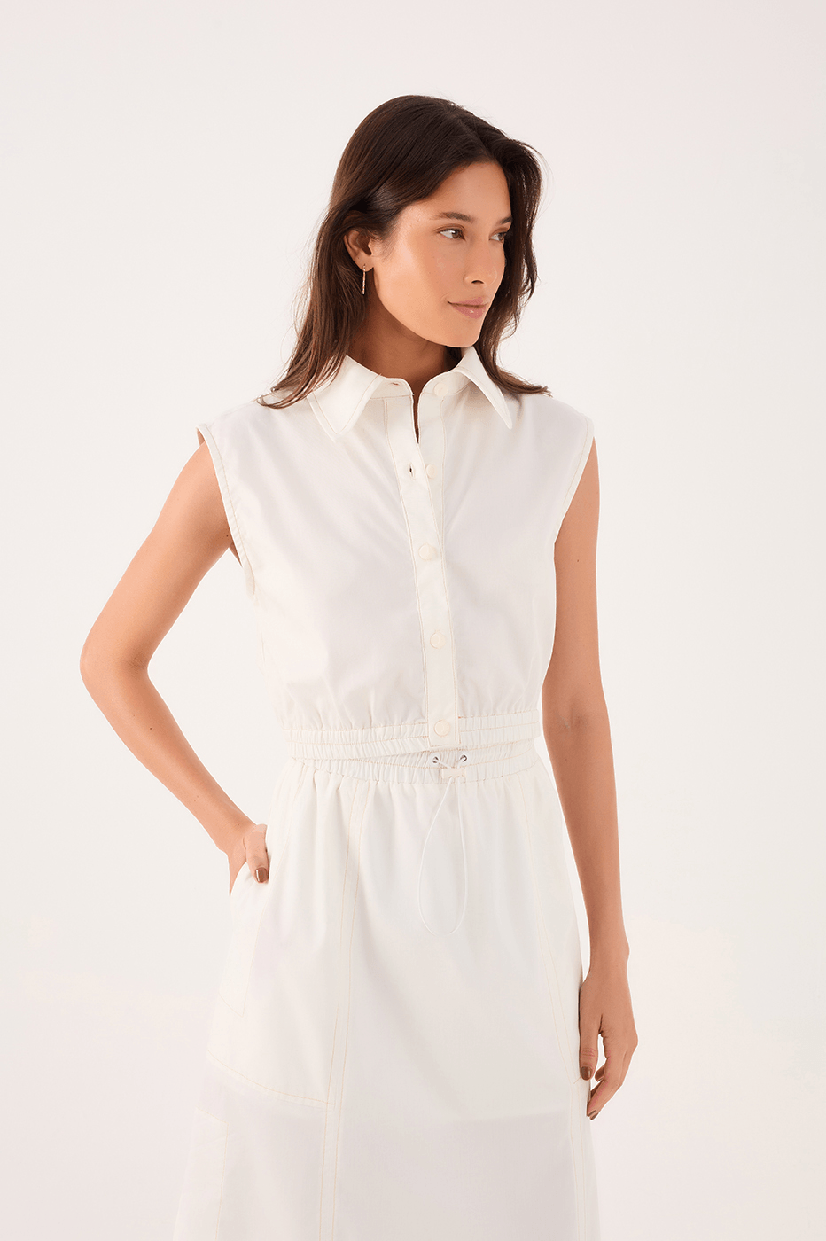 Cropped Shirt
