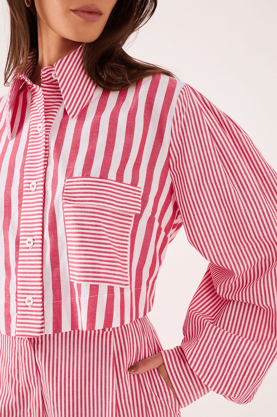 Cropped Striped Shirt_3