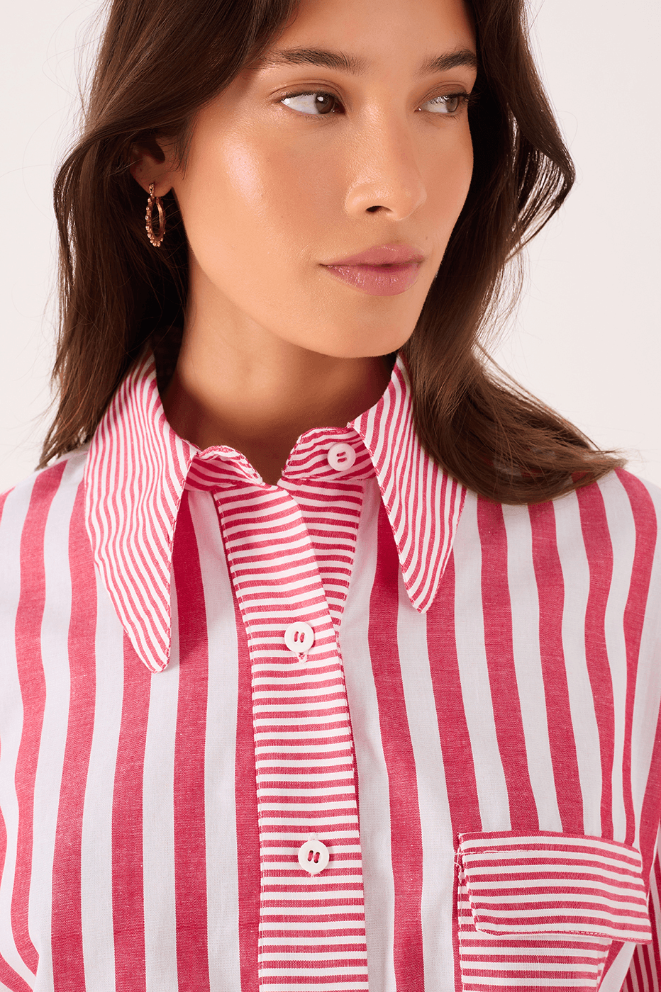 Cropped Striped Shirt_4