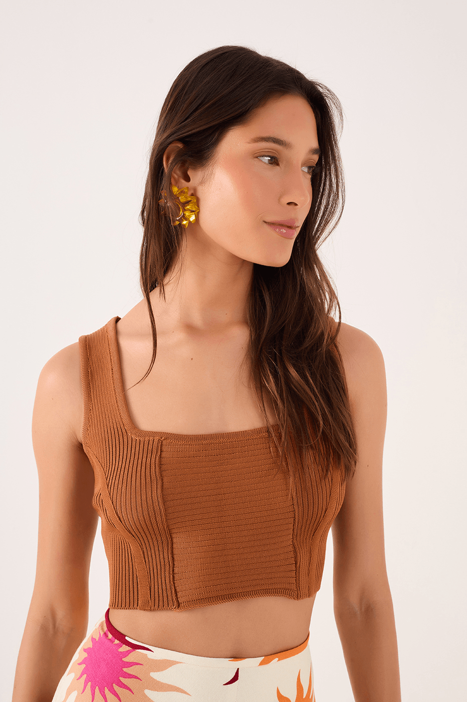 Knit Cutout Top
