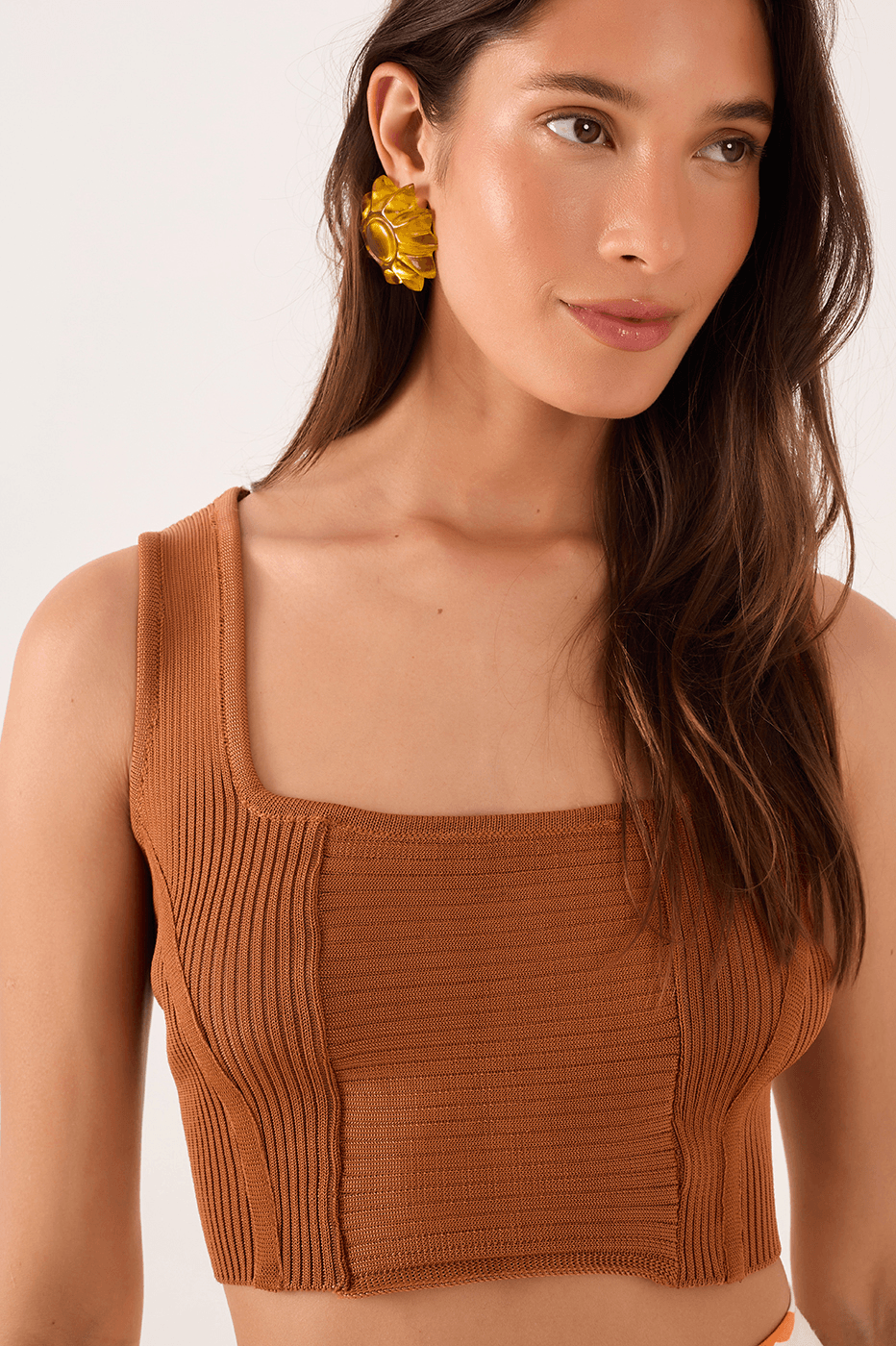 Knit Cutout Top