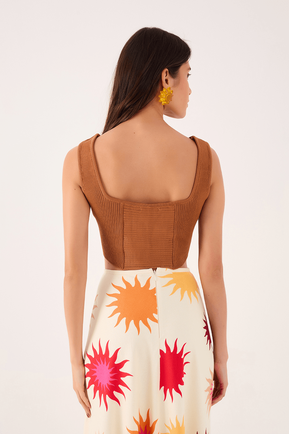 Knit Cutout Top