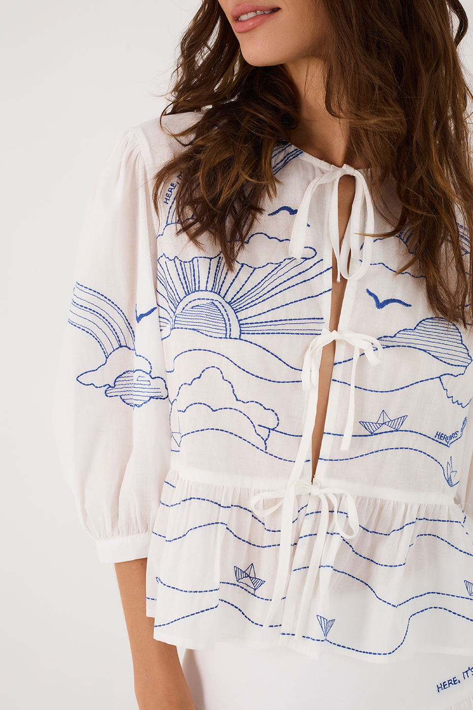 Embroidered Voile Gown_5