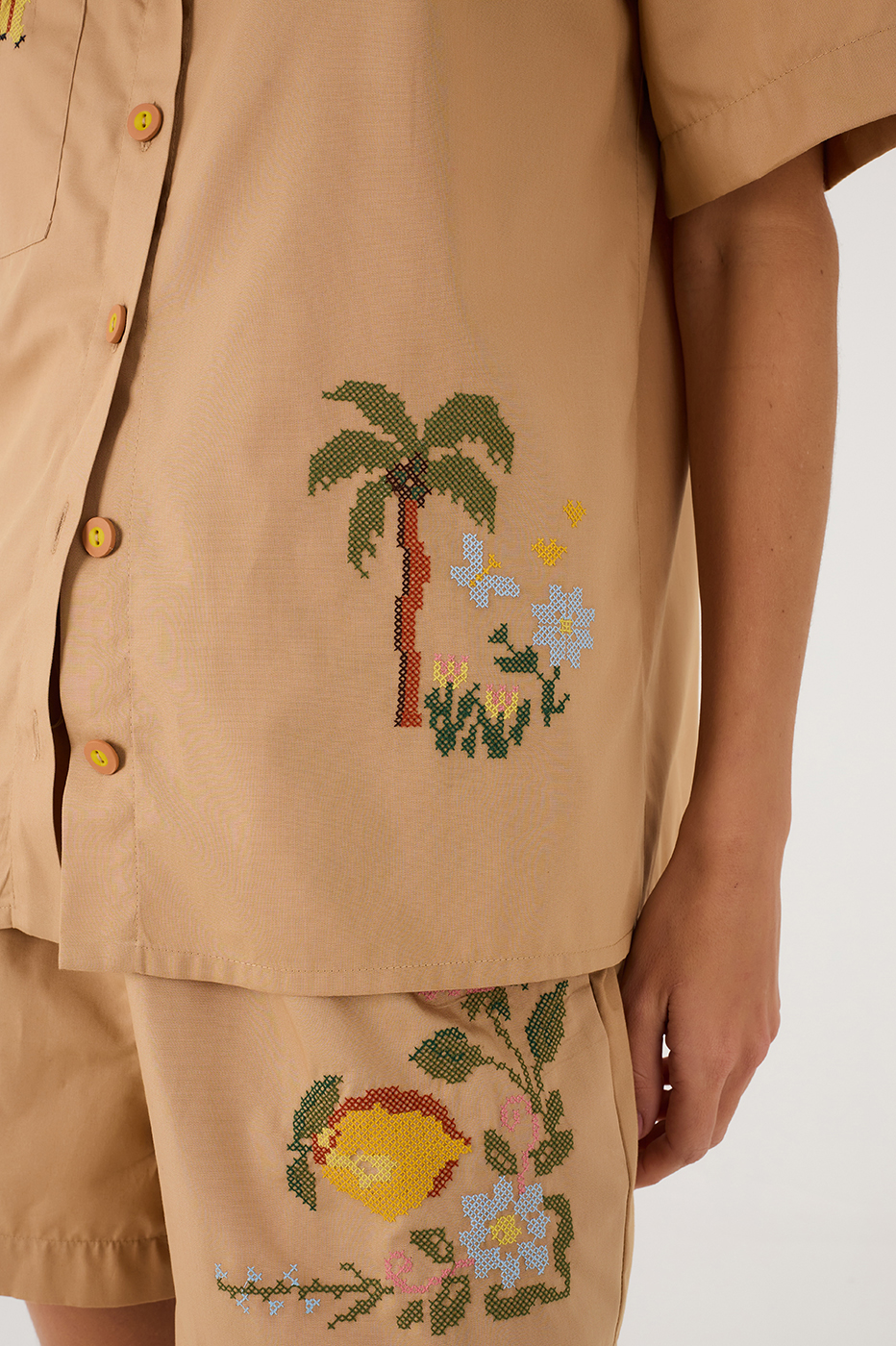 Embroidered Cotton Shirt_5