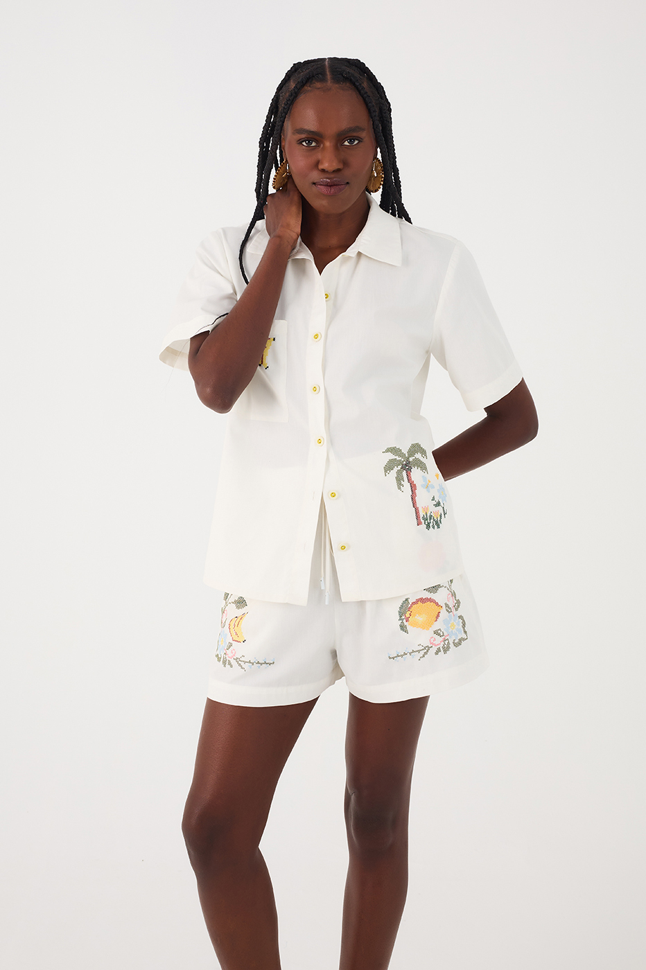 Embroidered Cotton Shirt_2