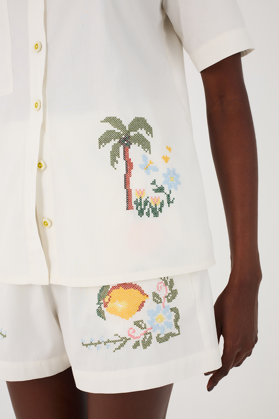 Embroidered Cotton Shirt_4