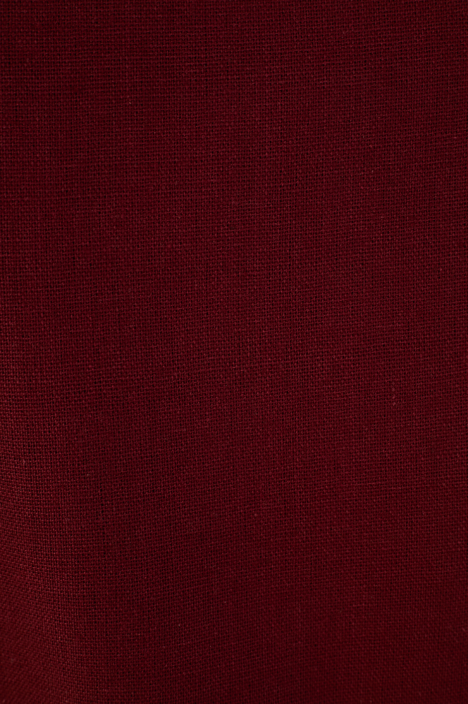 Wine Bossa Crew Neck Sleeveless Blouse