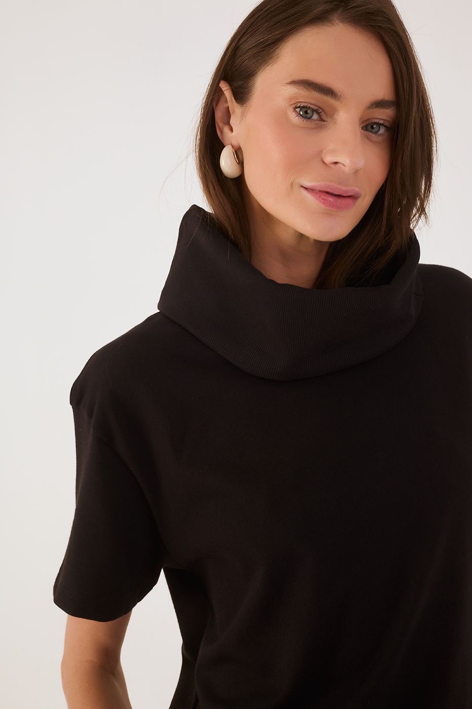 Black Crew Neck 3-in-1 Band T-Shirt