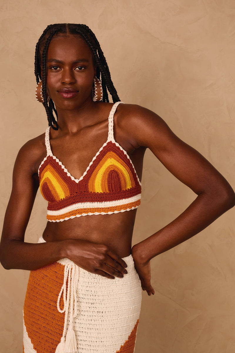 Sunset Crochet Top