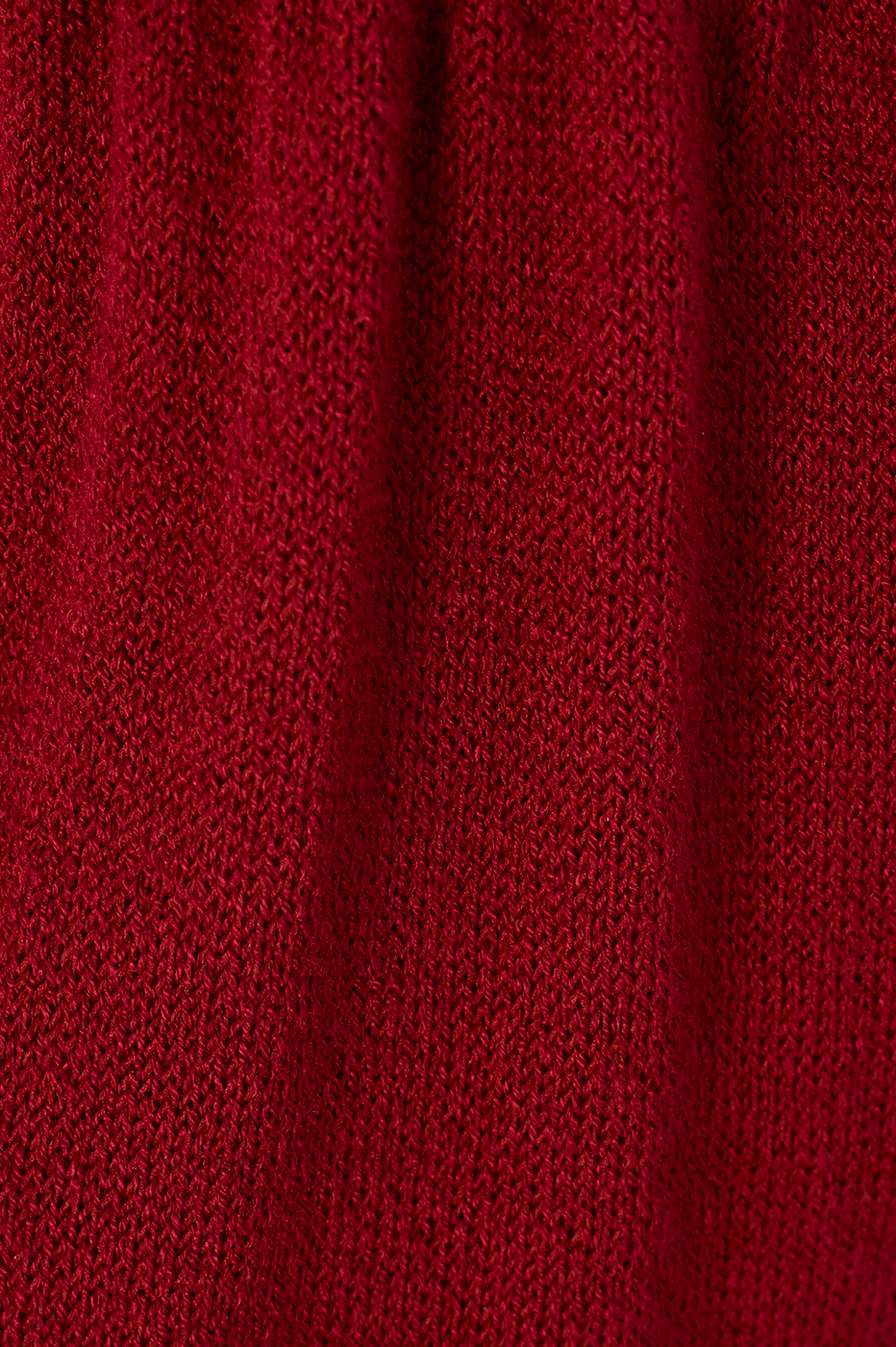 Smocked Sleeve Knit Blouse